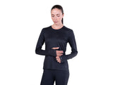 Ronhill Tech Reflect Lux Long Sleeve Tee Women's Black Reflect