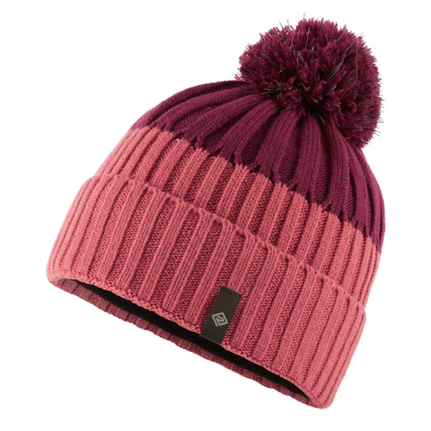 Ronhill Bobble Hat  Salsa Blackcurrant