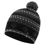 Ronhill Bobble Hat Black Oxide White