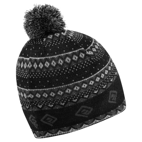 Ronhill Bobble Hat Black Oxide White