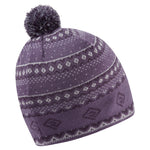 Ronhill Bobble Hat Dark Iris White