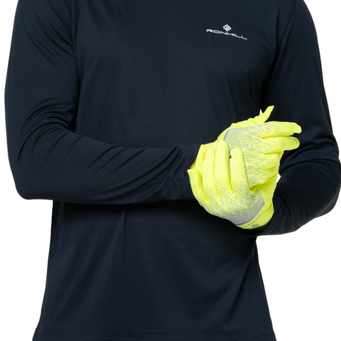 Ronhill Reflect Glove Fluo Yellow Reflect