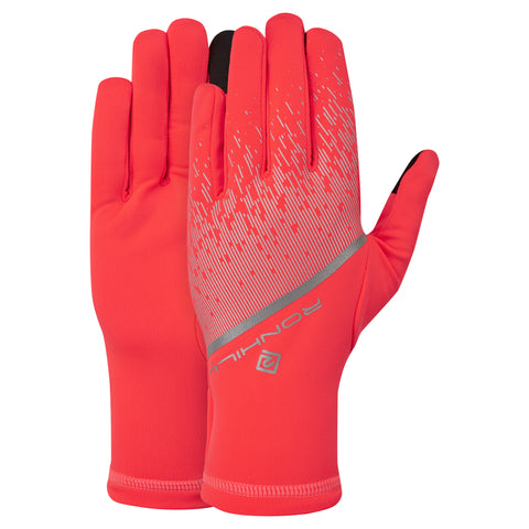 Ronhill Reflect Glove Hot Coral Reflect