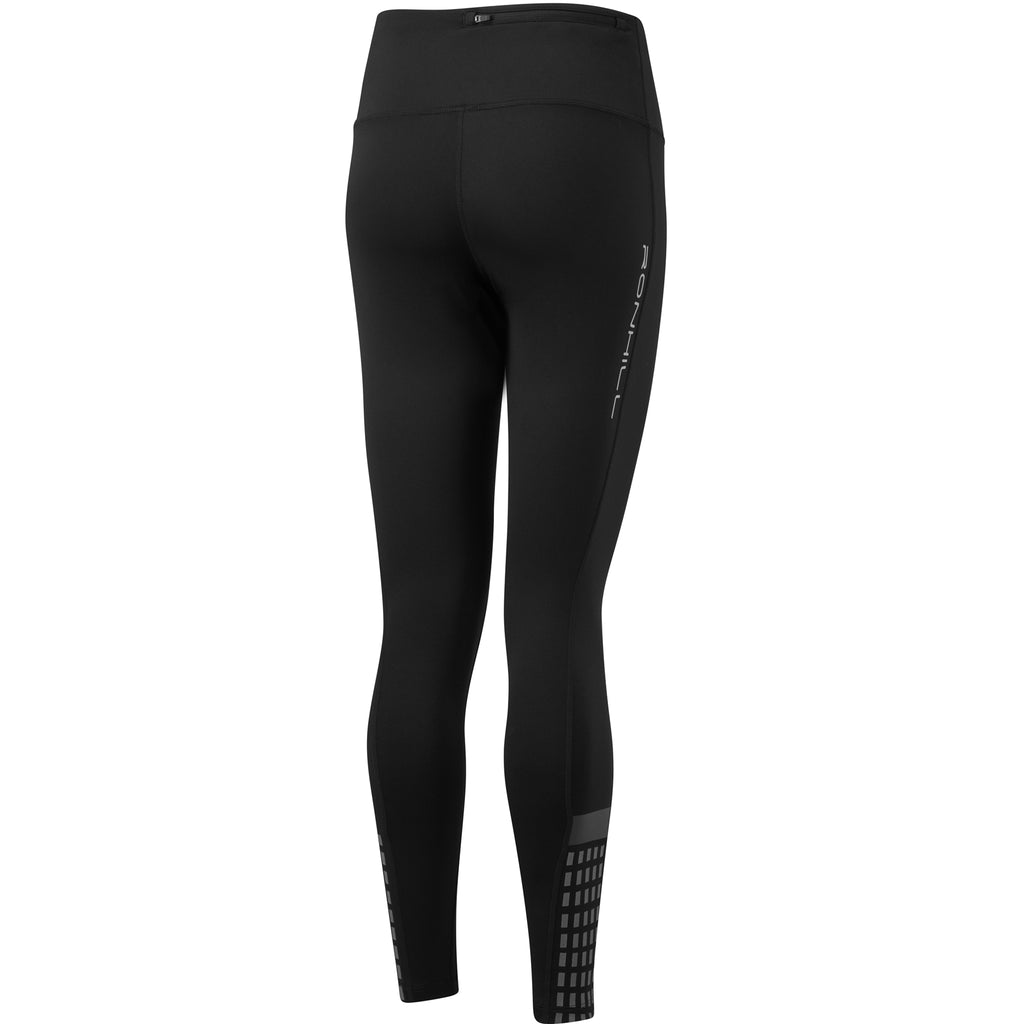 Tech Winter Womens Thermal Running Tights Cocoa/Heather