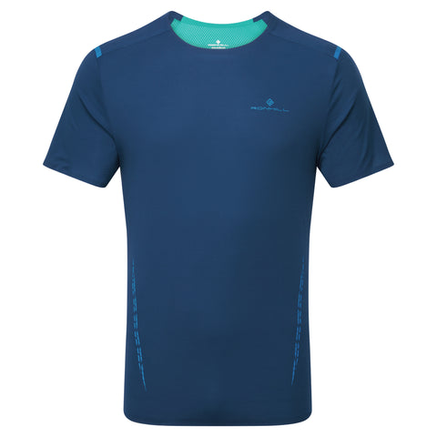 Ronhill Tech Race Short Sleeve Tee Men's Dark Navy Deep Laguna