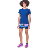 Ronhill Tech Race Short Sleeve Tee Women's Dark Navy Honeydew