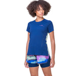 Ronhill Tech Race Twin Short Women's Dark Navy Multi Mirage