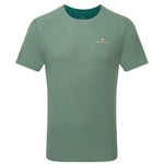 Ronhill Tech Race Short Sleeve Tee Men's Dark Sage Deep Teal