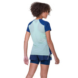 Ronhill Tech Race Short Sleeve Tee Women's Dark Navy Honeydew