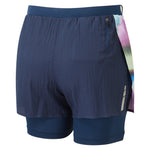 Ronhill Tech Race Twin Short Women's Dark Navy Multi Mirage