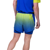 Ronhill Tech Race Twin Shorts Men's Azurite Citrus Fade