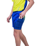 Ronhill Tech Race Twin Shorts Men's Azurite Citrus Fade