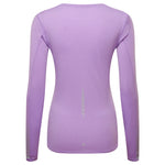 Ronhill Tech Reflect Long Sleeve Tee Womens Iris Marl Reflect