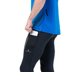 Ronhill Tech Reflect Short Sleeve Tee Men's Electric Blue Marl Reflect