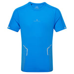 Ronhill Tech Reflect Short Sleeve Tee Men's Electric Blue Marl Reflect