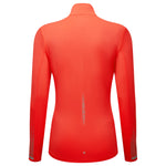 Ronhill Tech Reflect Women's Half Zip Tee Hot Coral Reflect