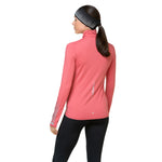 Ronhill Tech Reflect Women's Half Zip Tee Salsa Reflect