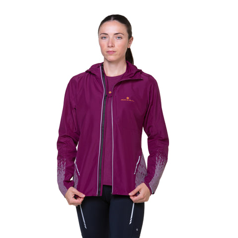 Ronhill Tech Reflect Jacket Women's Blackcurrant Reflect