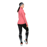 Ronhill Tech Reflect Women's Half Zip Tee Salsa Reflect