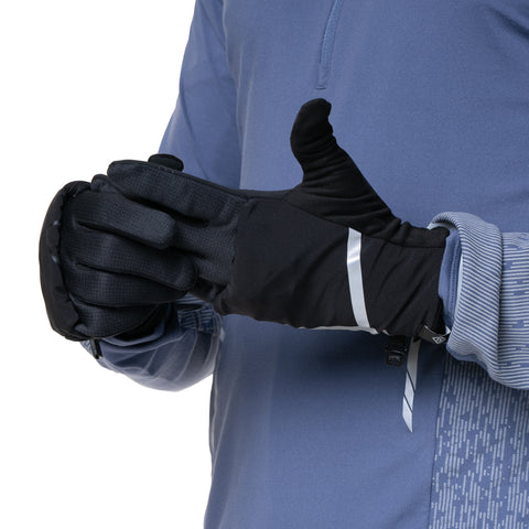 Ronhill Wind-Block Convertible Glove All Black