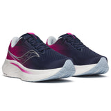 Saucony Ride 18 Women's Navy Fuchsia