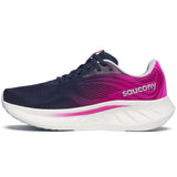 Saucony Ride 18 Women's Navy Fuchsia