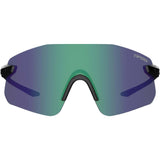 Tifosi Vogel SL Single Lens Sunglasses Gloss Black Smoke Green