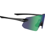 Tifosi Vogel SL Single Lens Sunglasses Gloss Black Smoke Green