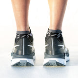 Versus Black Titanium Running Ankle Socks