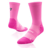 Versus Classic Pink Active Crew Tab Socks