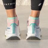 Versus Pink Blossom Running Ankle Socks