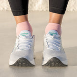 Versus Pink Blossom Running Ankle Socks