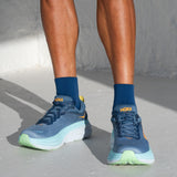 Versus Space Blue Running Quarter Sock