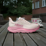 Hoka Clifton 10 Women's Rose Cream Dried Rose