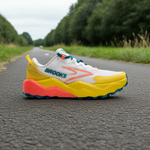Brooks Caldera 8 Women's Bit of Blue Quince Flame