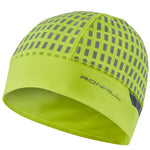 Ronhill Afterhours Beanie Flourescent Yellow Charcoal Reflect One Size