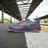 Mizuno Wave Mujin 11 Women's Blue Granite Silver Striking Coral