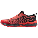 Mizuno Wave Daichi 8 Men's Cayenne Black High Risk Red