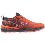 Mizuno Wave Daichi 8 Women's Hot Coral/White/Turbulence
