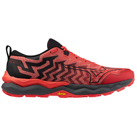 Mizuno Wave Daichi 8 Men's Cayenne Black High Risk Red