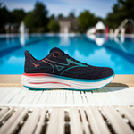 Mizuno Wave Rider 29 Men's Odyssey Gray/Capri Breeze/Calypso Coral