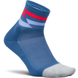 Feetures Elite Light Cushion Quarter Blue Track