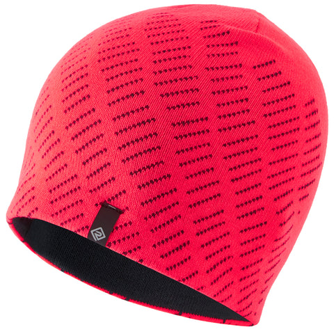 Ronhill Classic Beanie Hot Pink/Charcoal