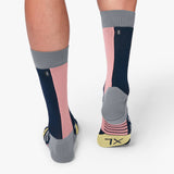 On Running High Sock Navy Dustrose